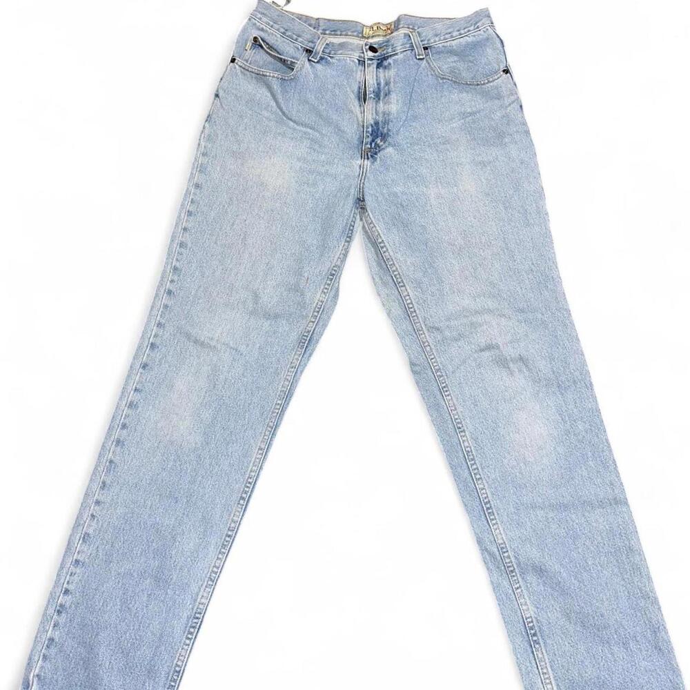 Blue L.L.Bean straight leg jeans jeans